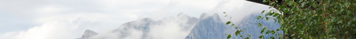Balkon im Bergklima