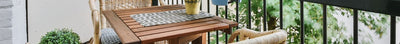 Trendiger Balkon
