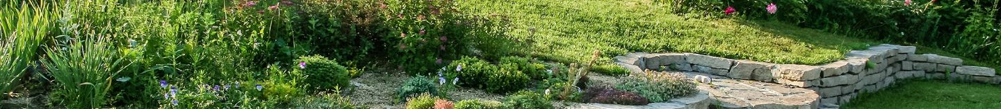 Garten am Hang