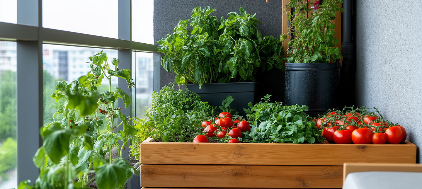 Gemüsegarten auf meinem Balkon