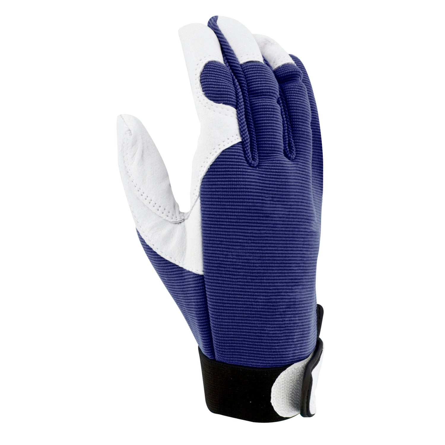 Leder-Gartenhandschuhe marineblau - Willemse
