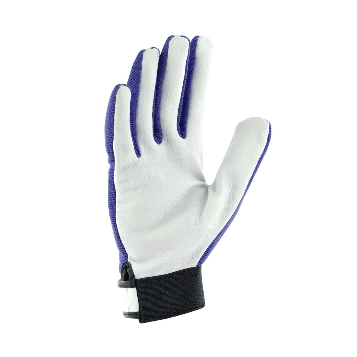 Leder-Gartenhandschuhe marineblau -  - Willemse