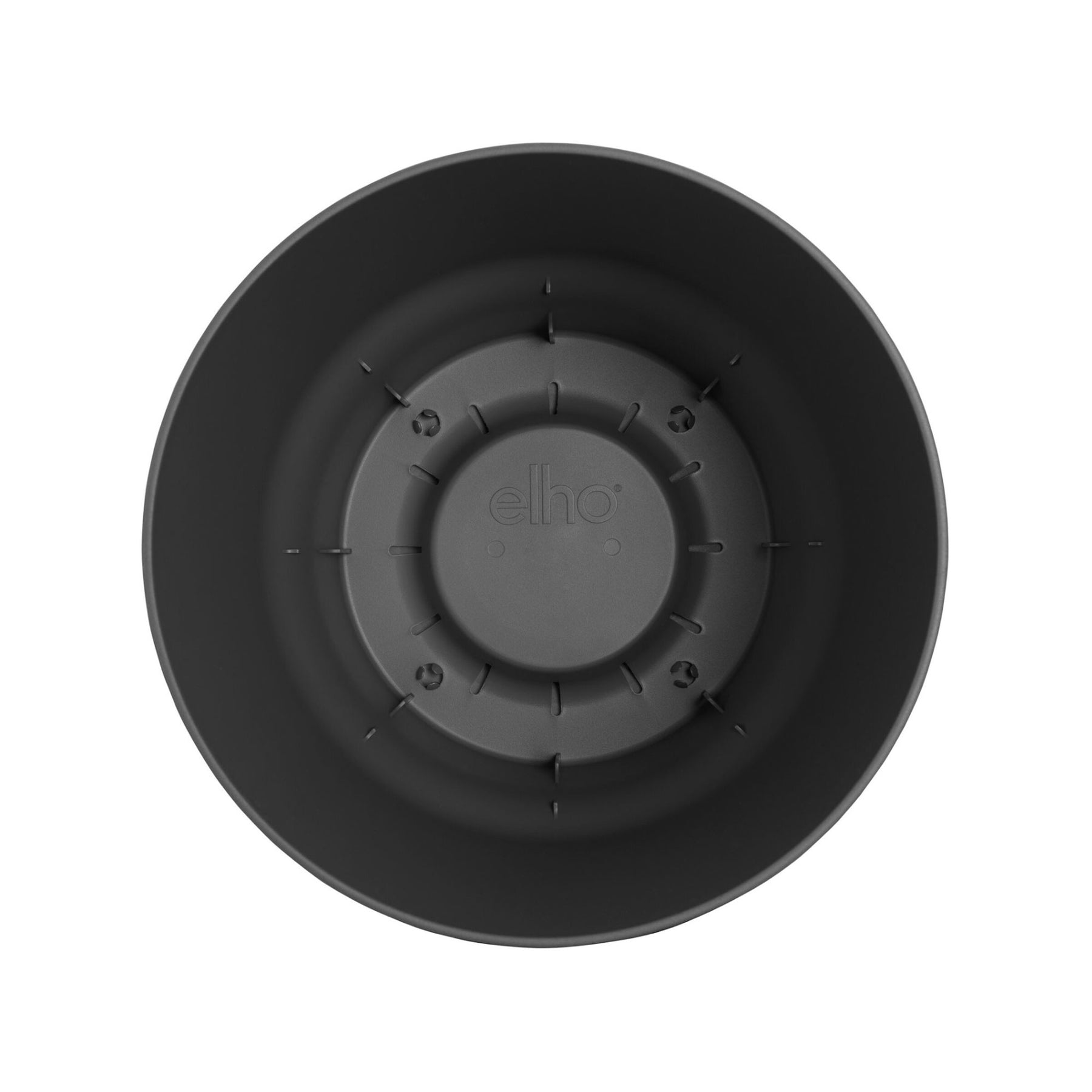 Blumentopf Greenville Living schwarz