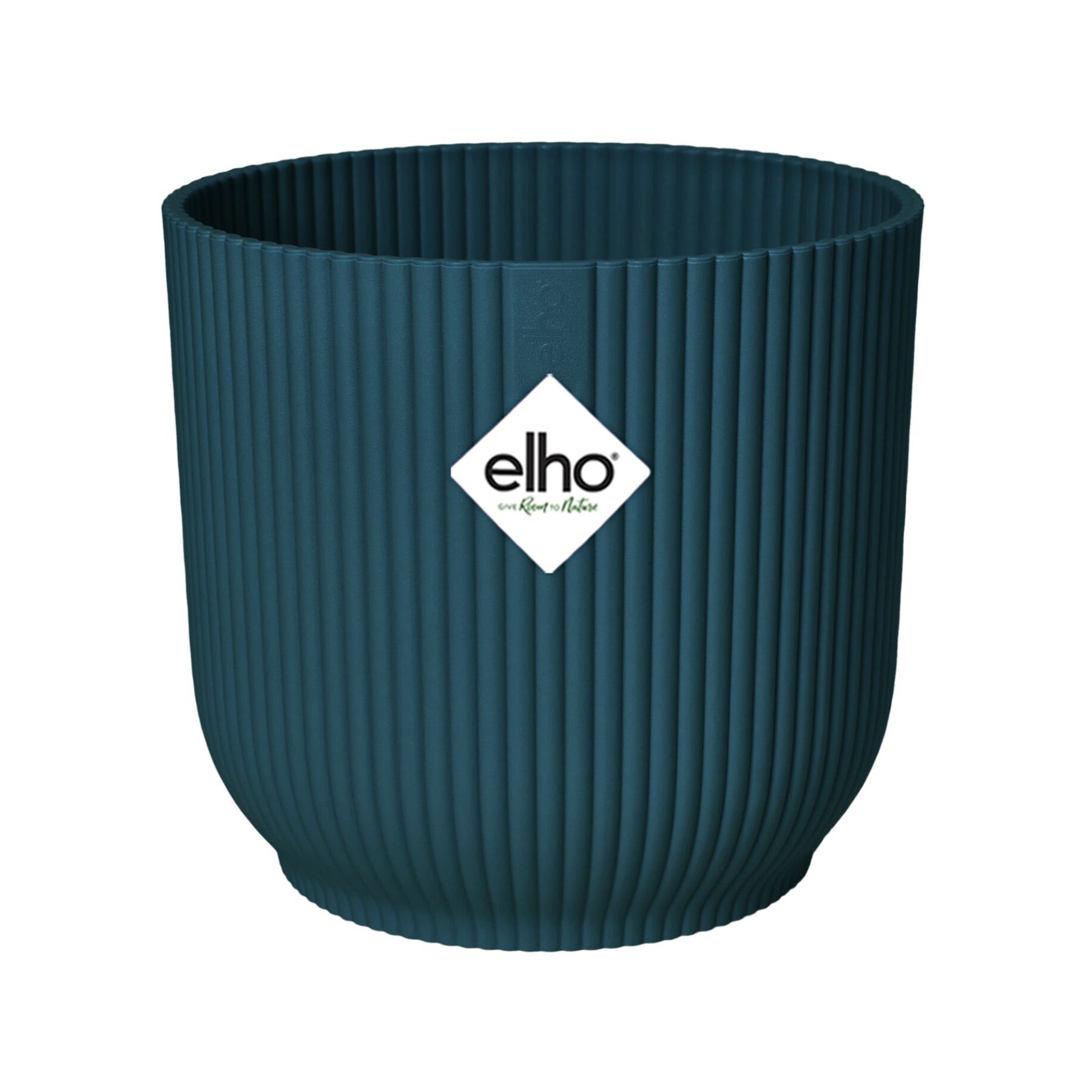 Elho Blumentopf Vibes Fold rund blau - Innentopf